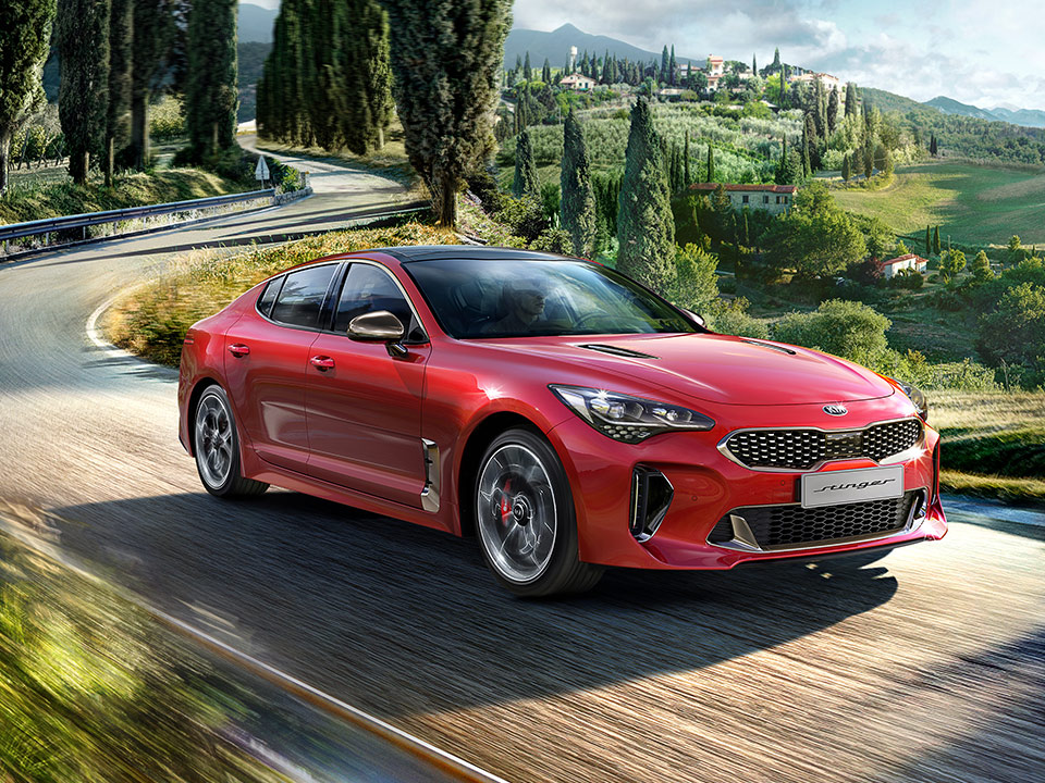 Kia stinger 370 лс