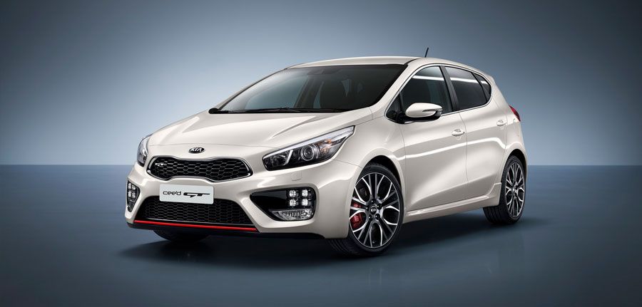 Тюнингованная kia ceed